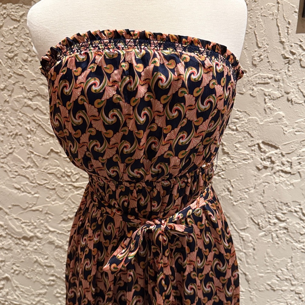 The Webster at Target Black and Pink Maxi Dress